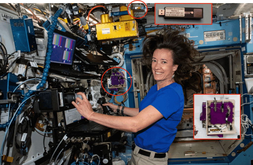 Artemis launch - Timepix