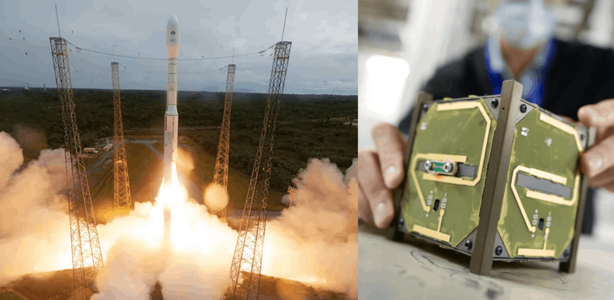 CERN tech in space: the first CERN-driven satellite has been successfully launched