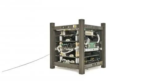 First full satellite tested in CERN’s CHARM facility