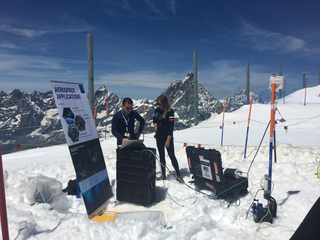 IGLUNA: Building a demonstrator moon habitat in Zermatt